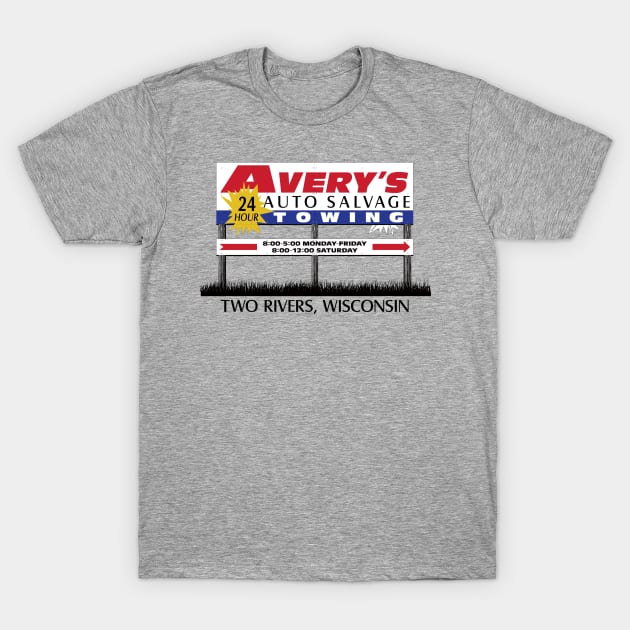 Steven Avery Auto Salvage - Making a Murderer T-Shirt by nicklower